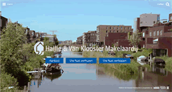 Desktop Screenshot of hallie-vanklooster.nl